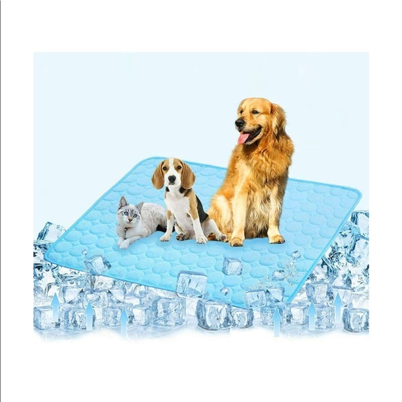 Summer Cooling Mat for Dogs Cats Self Dog Cooling Mat Breathable Pet Crate Pad - Picture 5 of 8
